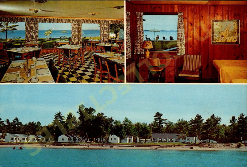 Pinestead Reef Resort (Reef Motel) - Gustleys Vintage Postcard